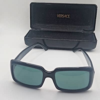 versace 55017|VTG Versace Medusa Sunglasses Black on black 55017 mod .